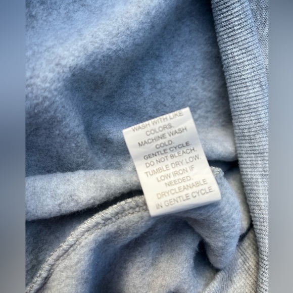 NEW Juniors NEW YORK Hoodie Sm Gray Hooded Sweatshirt Kangaroo Pocket Drawstring - Picture 9 of 10